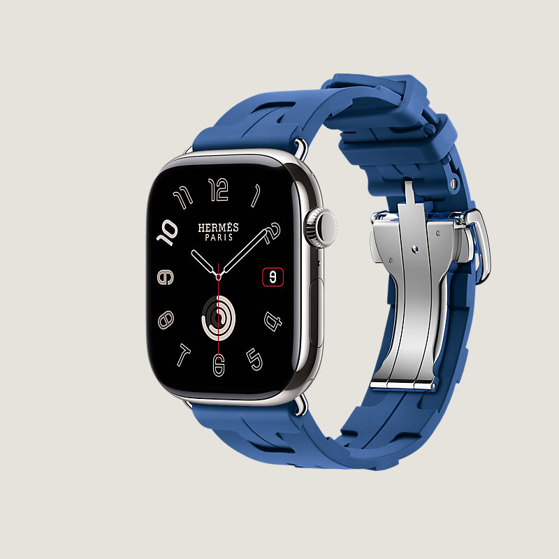 Series 10 ケース & Apple Watch Hermès シンプルトゥール 《キリム》 ディプロイアントバックル 46 mm |  Hermès - エルメス-公式サイト